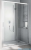 Kermi Cada XS drzwi przesuwne 2-częściowe z polem stałym prawe 110 cm CKG2R11020VPK